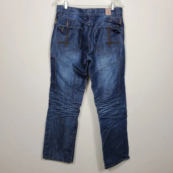 EMCEE Men's Blue Jeans Size‎ 34 x 32 - Picture 6 of 8